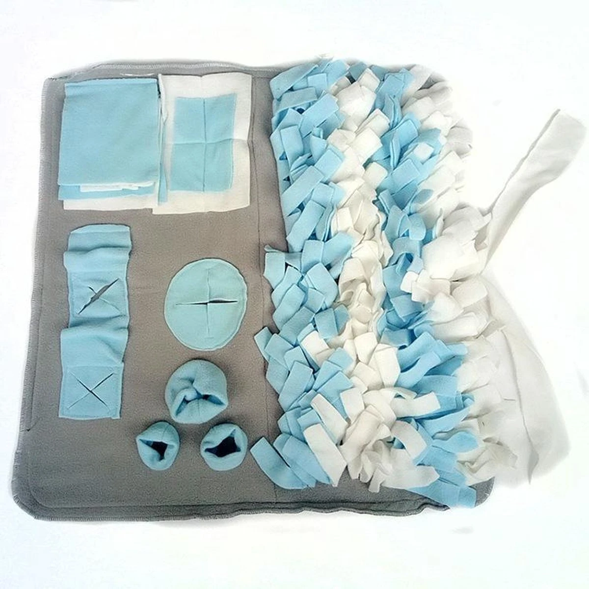 Snuffelmat - Snuffelmat Hond - Denkspelletjes Voor Honden - GRATIS 2 Trektouwen - Snuffelmatten - Snuffelmat Voor Honden 3 Snuffelmat - Snuffelmat Hond - Denkspelletjes Voor Honden - GRATIS 2 Trektouwen - Snuffelmatten - Snuffelmat Voor Honden - Afbeelding 3