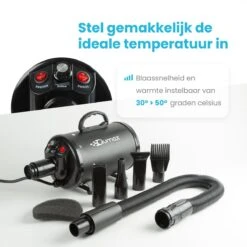 Qumax Professionele Hondenföhn Met 4 Opzetstukken – Waterblazer Voor Honden – Stil Design – Compact En Modern - Zwart 13 Qumax Professionele Hondenföhn Met 4 Opzetstukken – Waterblazer Voor Honden – Stil Design – Compact En Modern - Zwart -Hondenbenodigdheden Korting 1200x1200 209