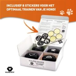 Vulpes Pets® PRO Praatknop Voor Honden Met Speelmat - Dogbuttons - Laat Uw Huisdier Spreken - Hondenspeelgoed - Honden Training - Inclusief E-Book En Speelmat -Hondenbenodigdheden Korting 1200x1200 2098