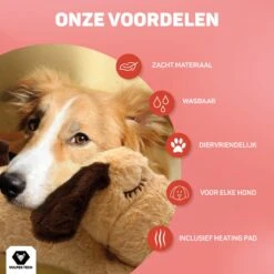 Vulpes Pets® Knuffel Hond Met Hartslag – Puppyknuffel - Hondenknuffel Voor Puppy - Snuggle Puppy - Knuffel Met Hartslag En Gratis Warmte Pad Speciaal Voor Puppy's -Hondenbenodigdheden Korting 1200x1200 2180