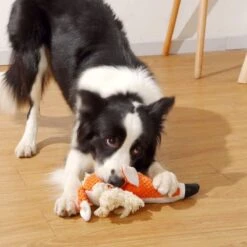 BoDutch Honden Knuffel - Vos - Puppyknuffel - Knisperoortjes - Met Piep - Oranje - 36 Cm - Hondenspeelgoed -Hondenbenodigdheden Korting 1200x1200 2188