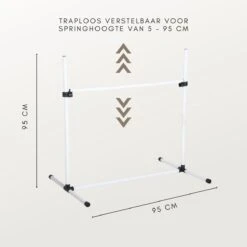 Agility Voor De Hond - Horde - Twee Hordes - Horde Set - Tot 95 Cm - Honden Behendigheidsset - Horde - Agility Voor De Hond -Hondenbenodigdheden Korting 1200x1200 2356