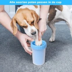 Merkloos Hondenpoot Reiniger - Hondenborstel - Borstel Hond / Kat - Hondenpoten Reiniger - Huisdier Poot Wassen - Borstel - Hondenverzorging - Verzorging Hond - Honden Wassen - Schoonmaak Borstel - Kattenborstel -Hondenbenodigdheden Korting 1200x1200 236