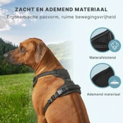 Hondentuigje - Anti-Trek Tuig - Hondenharnas - Y Tuig Hond - Reflecterend - Zwart - Maat XL -Hondenbenodigdheden Korting 1200x1200 2484