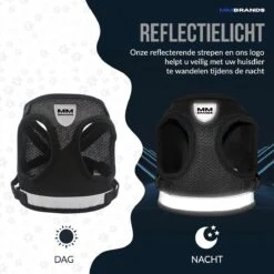 MM Brands Hondentuig - Harnas Hond - Y Tuig - Reflectie - Small - Zwart 13 MM Brands Hondentuig - Harnas Hond - Y Tuig - Reflectie - Small - Zwart -Hondenbenodigdheden Korting 1200x1200 2500