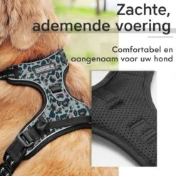 Antitrek Hondentuigje - Middelgrote Honden - Luipaard - Maat M - Borstring - Reflecterend 12 Antitrek Hondentuigje - Middelgrote Honden - Luipaard - Maat M - Borstring - Reflecterend -Hondenbenodigdheden Korting 1200x1200 2549