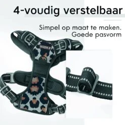 Antitrek Hondentuigje - Middelgrote Honden - Luipaard - Maat M - Borstring - Reflecterend 13 Antitrek Hondentuigje - Middelgrote Honden - Luipaard - Maat M - Borstring - Reflecterend -Hondenbenodigdheden Korting 1200x1200 2550