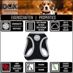 DDOXX Borstharnas Air Mesh, Step-In, Reflecterend | Vele Kleuren | Voor Kleine, Middelgrote En Middelgrote Honden | Hondenharnas Hond Kat Puppy | Kattenharnas Puppy Harnas | Zwart, M 20 DDOXX Borstharnas Air Mesh, Step-In, Reflecterend | Vele Kleuren | Voor Kleine, Middelgrote En Middelgrote Honden | Hondenharnas Hond Kat Puppy | Kattenharnas Puppy Harnas | Zwart, M -Hondenbenodigdheden Korting 1200x1200 2563