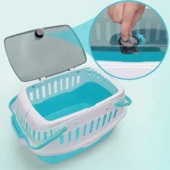 Nobleza 41WSI - Reisbench - Reismand - Transportbox - 58 X 40 X 42.5 Cm - Blauw -Hondenbenodigdheden Korting 1200x1200 2610