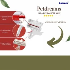 Merkloos Pluizenborstel - Pluizenverwijderaar Voor Huisdieren - Haarverwijderaar Voor Huisdieren - Pluizenborstel - Kattenmand - Hondenmand - Ontpluizer Bank - Ontpluizer Tapijt -Hondenbenodigdheden Korting 1200x1200 280