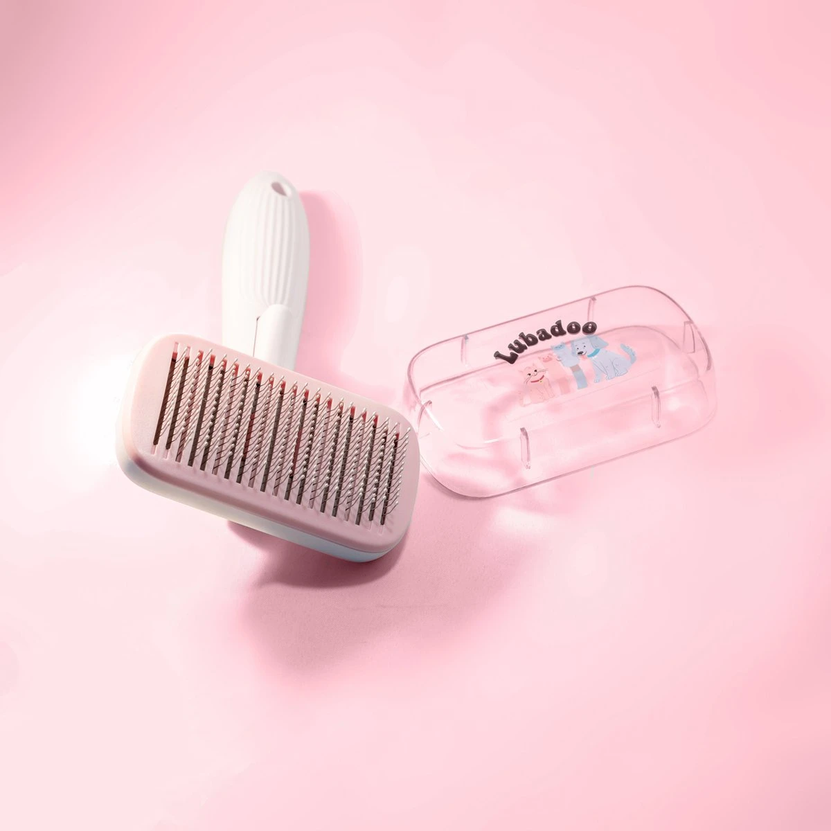 Lubadoo® - Kattenborstel - Hondenborstel - Kattenkam - Kattenhaar - Hondenhaar - Huisdierhaar Verwijderaar - Haarverwijderaar Voor Huisdieren - Langharig - Kortharig - Roze 8 Lubadoo® - Kattenborstel - Hondenborstel - Kattenkam - Kattenhaar - Hondenhaar - Huisdierhaar Verwijderaar - Haarverwijderaar Voor Huisdieren - Langharig - Kortharig - Roze - Afbeelding 8