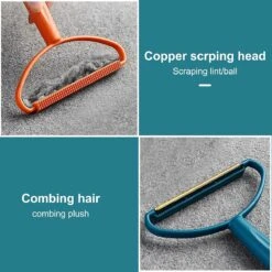 Doodadeals® | Huisdierhaar Verwijderaar | Kattenhaar Verwijderaar | Tapijt, Meubels En Jas | Blauw Of Oranje | 1 Stuk -Hondenbenodigdheden Korting 1200x1200 317