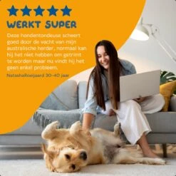 Pawwy Dieren Tondeuse Set Draadloos Voor Honden En Katten – Voor Dikke Vacht - Hondentondeuse – Hondentrimmer - Scheerapparaat - Goud -Hondenbenodigdheden Korting 1200x1200 386