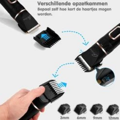 Tjilla Professionele Dieren/honden Tondeuse Set Extra Krachtig - Honden Trimmer - Lang Of Kortharige Huisdieren Katten & Honden - Draadloos - Weinig Geluid 12 Tjilla Professionele Dieren/honden Tondeuse Set Extra Krachtig - Honden Trimmer - Lang Of Kortharige Huisdieren Katten & Honden - Draadloos - Weinig Geluid -Hondenbenodigdheden Korting 1200x1200 388