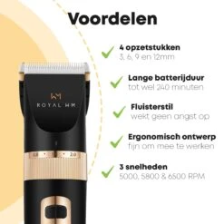 Hondentondeuse Professioneel - 2 In 1 - Honden & Katten - Hondentrimmer - Dikke & Dunne Vacht 12 Hondentondeuse Professioneel - 2 In 1 - Honden & Katten - Hondentrimmer - Dikke & Dunne Vacht -Hondenbenodigdheden Korting 1200x1200 396