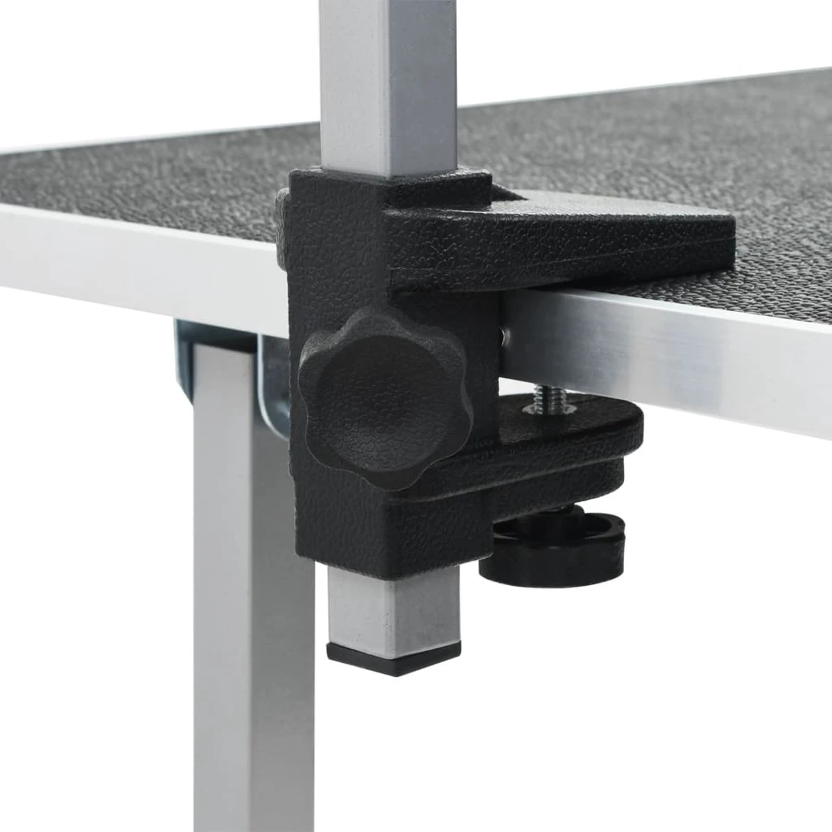 VIDAXL Hondentrimtafel Verstelbaar Met 2 Lussen En Opbergschap 13 VIDAXL Hondentrimtafel Verstelbaar Met 2 Lussen En Opbergschap - Afbeelding 13