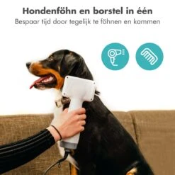 BURCH PetCare Ace - Waterblazer Voor Honden - Handzame Hondenföhn - RVS Borstel - 500W 17 BURCH PetCare Ace - Waterblazer Voor Honden - Handzame Hondenföhn - RVS Borstel - 500W -Hondenbenodigdheden Korting 1200x1200 439