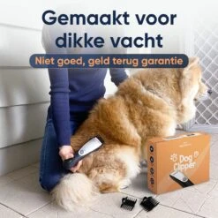 Happysnoots Hondentondeuse Draadloos Voor Dikke Vacht - Tondeuse Hond & Kat - Hondentrimmer - Professioneel Dieren Tondeuse -Hondenbenodigdheden Korting 1200x1200 479