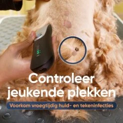Happysnoots Hondentondeuse Draadloos Voor Dikke Vacht - Tondeuse Hond & Kat - Hondentrimmer - Professioneel Dieren Tondeuse -Hondenbenodigdheden Korting 1200x1200 480