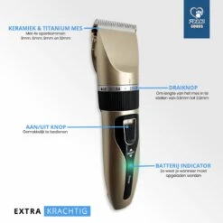 Professionele 2-in-1 Hondentondeuse Voor Dikke Vacht – Draadloze Honden Tondeuse & Hondentrimmer – Stille Tondeuse Katten & Honden Trimset -Hondenbenodigdheden Korting 1200x1200 492