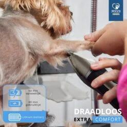 Professionele 2-in-1 Hondentondeuse Voor Dikke Vacht – Draadloze Honden Tondeuse & Hondentrimmer – Stille Tondeuse Katten & Honden Trimset -Hondenbenodigdheden Korting 1200x1200 493