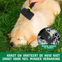 Mister Mill 2 Zijdige Ondervacht Kam Plus Slicker Borstel - Honden/Katten Kam - Voordeel Set -Hondenbenodigdheden Korting 1200x1200 594