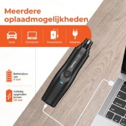 PetGoods Elektrische Nagel Vijl Voor Huisdieren - Incl. 2 Vijlen - Honden/Katten/Dieren - Draadloos -Hondenbenodigdheden Korting 1200x1200 637