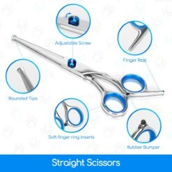 Nobleza Vachtscharen En Kam Set - Scharen Set - Vachtverzorging Set - Scharen Set Voor Honden En Katten -Hondenbenodigdheden Korting 1200x1200 655