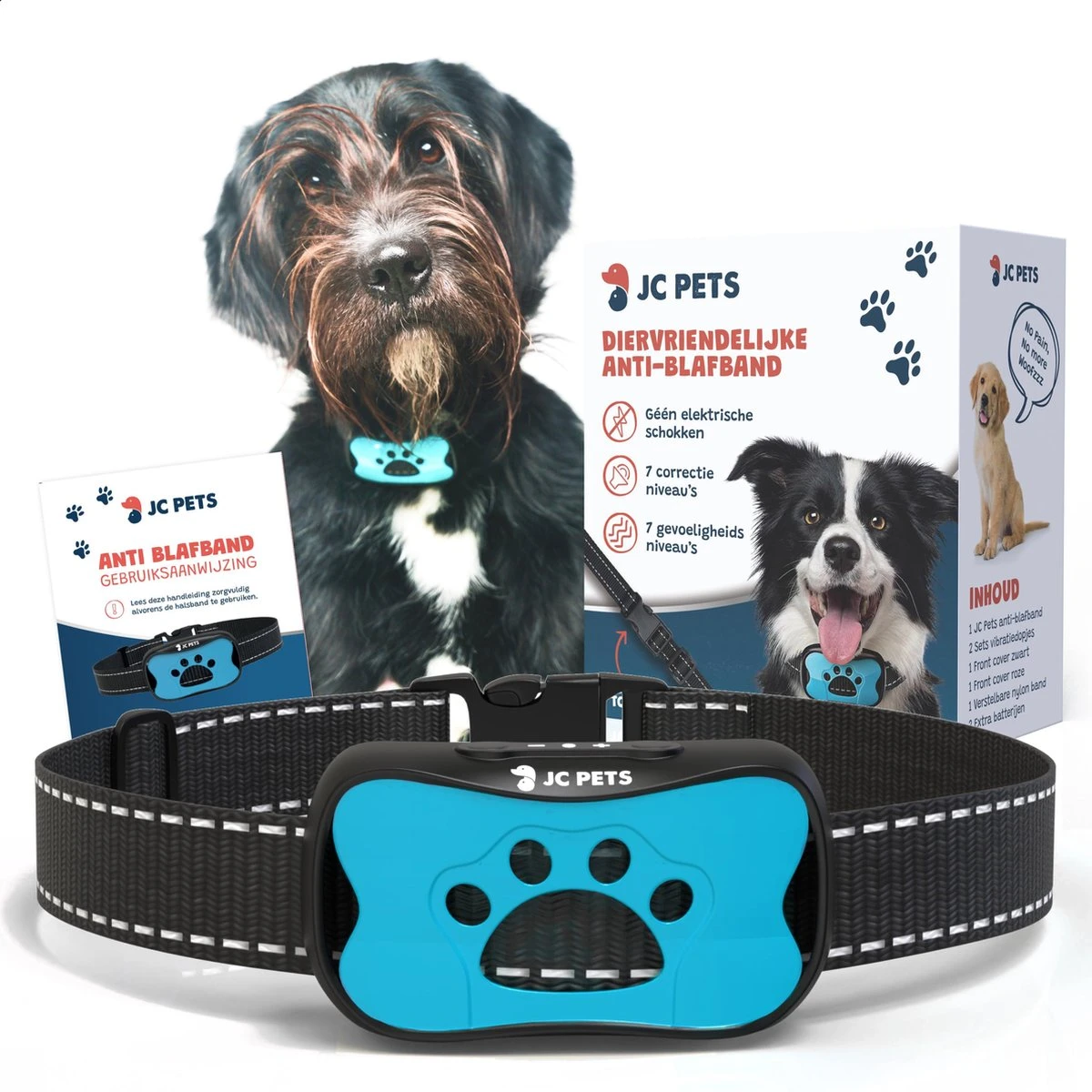 Anti Blafband - Blafband Voor Honden - Anti Blaf Apparaat - Blafband - Diervriendelijk & Zonder Schok 1 Anti Blafband - Blafband Voor Honden - Anti Blaf Apparaat - Blafband - Diervriendelijk & Zonder Schok