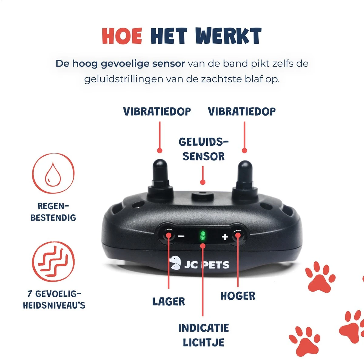 Anti Blafband - Blafband Voor Honden - Anti Blaf Apparaat - Blafband - Diervriendelijk & Zonder Schok 10 Anti Blafband - Blafband Voor Honden - Anti Blaf Apparaat - Blafband - Diervriendelijk & Zonder Schok - Afbeelding 10