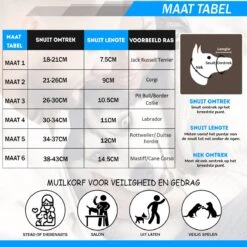 Sharon-B Muilkorf Hond - Camo Bruin - Maat M - Snuitomtrek 26 Tot 30 Cm - Voor Middelgrote Honden -Hondenbenodigdheden Korting 1200x1200 799