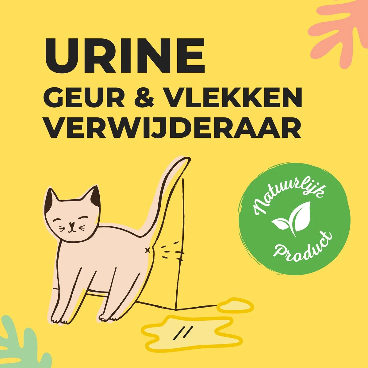 Urine Odour & Stain Remover - Urinegeur Verwijderen - Urine Vlekken Verwijderen - Natuurlijk En Veilig - Geurverwijderaar - Vlekkenverwijderaar - Weg Met Nare Geurtjes - Hond - Kat - 1 Liter 2 Urine Odour & Stain Remover - Urinegeur Verwijderen - Urine Vlekken Verwijderen - Natuurlijk En Veilig - Geurverwijderaar - Vlekkenverwijderaar - Weg Met Nare Geurtjes - Hond - Kat - 1 Liter - Afbeelding 2