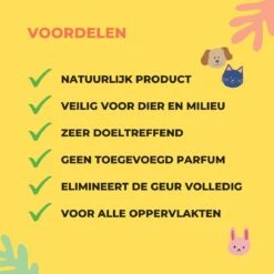 Urine Odour & Stain Remover - Urinegeur Verwijderen - Urine Vlekken Verwijderen - Natuurlijk En Veilig - Geurverwijderaar - Vlekkenverwijderaar - Weg Met Nare Geurtjes - Hond - Kat - 1 Liter 7 Urine Odour & Stain Remover - Urinegeur Verwijderen - Urine Vlekken Verwijderen - Natuurlijk En Veilig - Geurverwijderaar - Vlekkenverwijderaar - Weg Met Nare Geurtjes - Hond - Kat - 1 Liter -Hondenbenodigdheden Korting 1200x1200 804