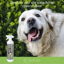 Nutrani Geurverwijderaar, 750 Ml, Natuurlijke Enzymreiniger Als Gebruiksklare Spray Met Biologische Werking, Verwijdert Geurtjes, Urine, Poep En Vlekken Van Honden En Katten -Hondenbenodigdheden Korting 1200x1200 825