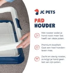 JC Pets Premium Pad Houder Met Rooster - Inclusief 20 Puppy Training Pads - Hondentoilet - Zindelijkheidstraining Hond 15 JC Pets Premium Pad Houder Met Rooster - Inclusief 20 Puppy Training Pads - Hondentoilet - Zindelijkheidstraining Hond -Hondenbenodigdheden Korting 1200x1200 848