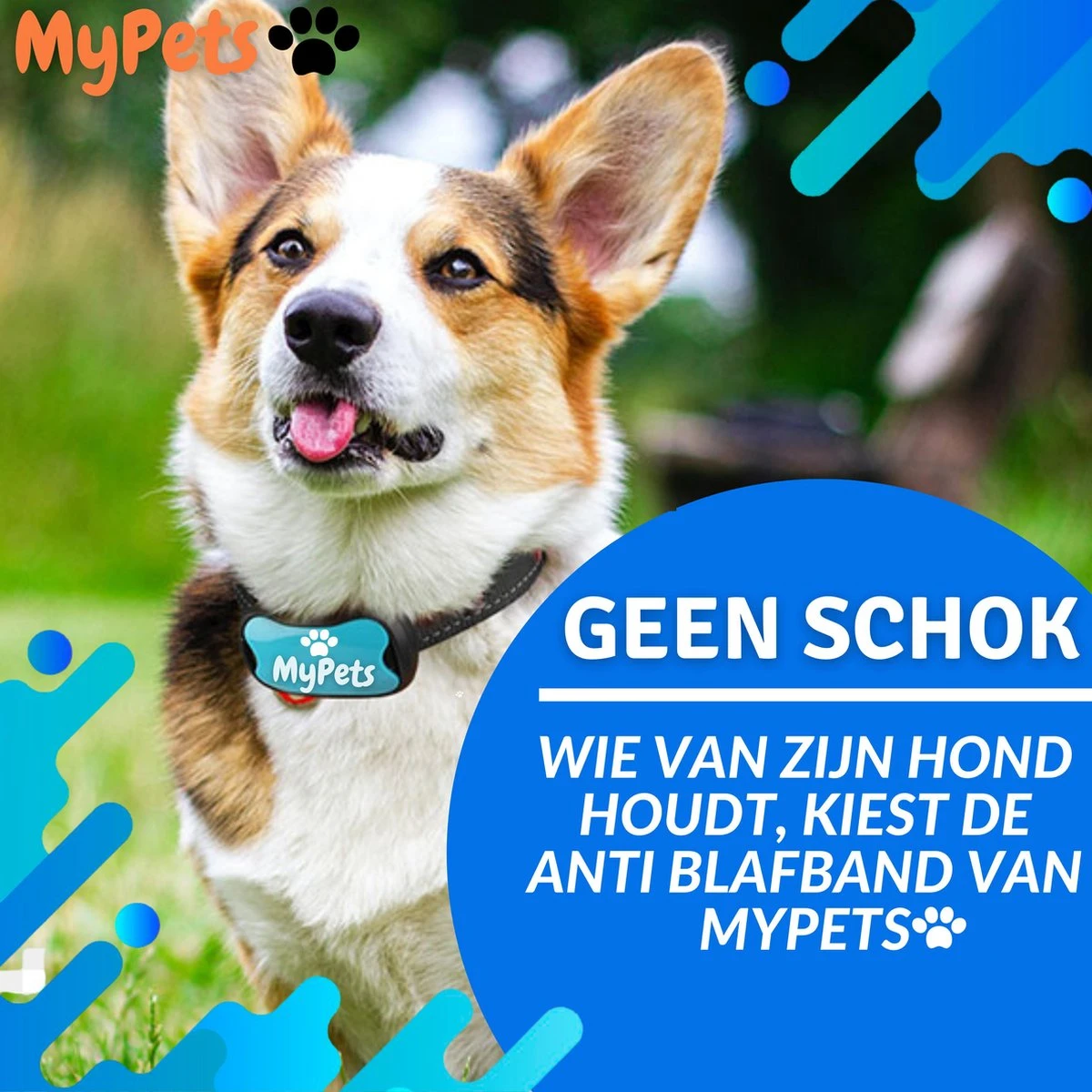 MyPets™ Anti-blafband - Anti Blaf Apparaat - Voor Kleine Honden En Grote Honden - Diervriendelijk - Opvoedingshalsband - Trainingshalsband - 2022/2023 Versie - Inclusief Batterijen 3 MyPets™ Anti-blafband - Anti Blaf Apparaat - Voor Kleine Honden En Grote Honden - Diervriendelijk - Opvoedingshalsband - Trainingshalsband - 2022/2023 Versie - Inclusief Batterijen - Afbeelding 3