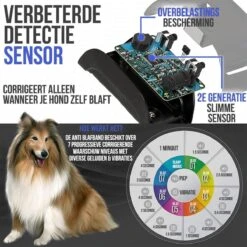 STARMAN Anti Blafband Voor Honden - 3-60KG - Diervriendelijk - Zonder Schok - Vibratie En Audio - Anti Blaf Band -Hondenbenodigdheden Korting 1200x1200 978