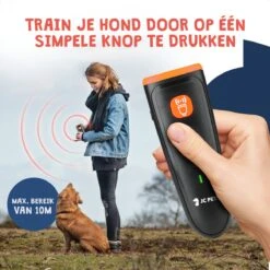 JC Pets Ultrasone Anti Blaf Apparaat Voor Kleine En Grote Honden - Oplaadbaar - Alternatief Anti Blafband Voor Honden - Diervriendelijk & Zonder Schok -Hondenbenodigdheden Korting 1200x1200 993