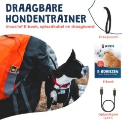 JC Pets Ultrasone Anti Blaf Apparaat Voor Kleine En Grote Honden - Oplaadbaar - Alternatief Anti Blafband Voor Honden - Diervriendelijk & Zonder Schok -Hondenbenodigdheden Korting 1200x1200 994