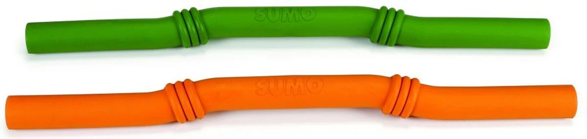 Beeztees Sumo Fit Stick - Hondenspeelgoed - Rubber - Oranje - 50 Cm 3 Beeztees Sumo Fit Stick - Hondenspeelgoed - Rubber - Oranje - 50 Cm - Afbeelding 3