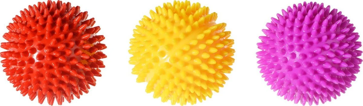 Nobleza Speelbal - Hondenspeelgoed - Piepspeelgoed - Apporteerspeelgoed - Hondenbal - Speelbal Hond - Bal Hond - Massagebal - Vinyl - 3 Stuks 2 Nobleza Speelbal - Hondenspeelgoed - Piepspeelgoed - Apporteerspeelgoed - Hondenbal - Speelbal Hond - Bal Hond - Massagebal - Vinyl - 3 Stuks - Afbeelding 2