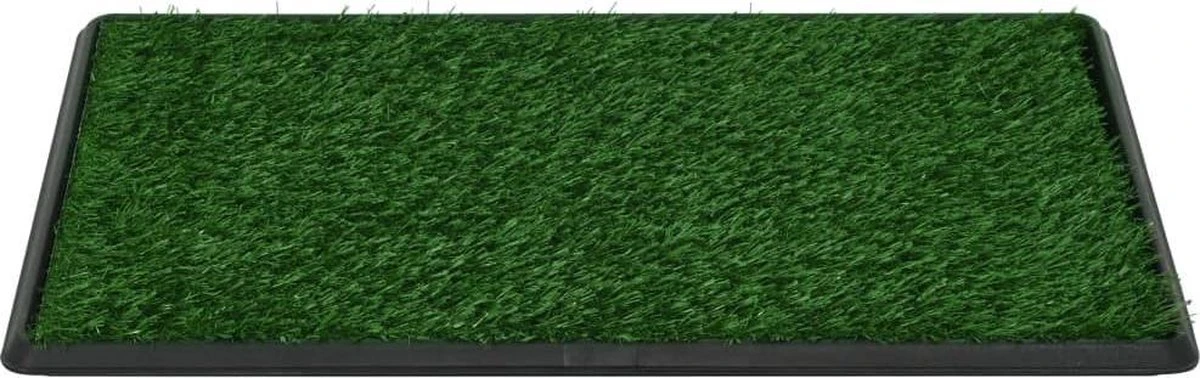 VidaXL Huisdierentoilet Met Bak En Kunstgras 76x51x3 Cm Groen 6 VidaXL Huisdierentoilet Met Bak En Kunstgras 76x51x3 Cm Groen - Afbeelding 6