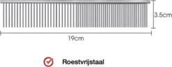Merkloos Anti-Klit- Kam - Haarverwijderaar Voor Huisdieren - Pijnloos - Roestvrijstaal - Huisdiervriendelijk -Hondenbenodigdheden Korting 1200x468