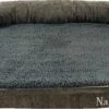 Napzzz Hondenmand Sofa Ovaal Grijs 120 X 72 X H24 Cm