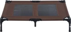 Hondenbed - Hondenstretcher - Honden Ligbed - L - Draagbaar - 92Lx76Bx18H Cm - Bruin -Hondenbenodigdheden Korting 1200x543 4