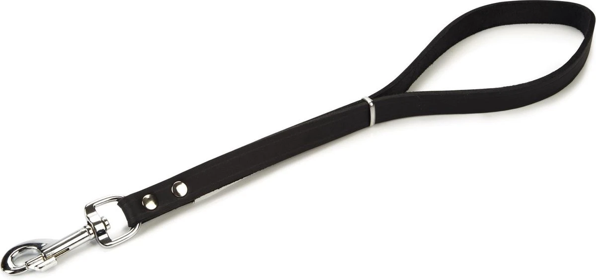 Beeztees Korthouder - Hondenriem - Leer - Bruin - 40x18 Cm 1 Beeztees Korthouder - Hondenriem - Leer - Bruin - 40x18 Cm