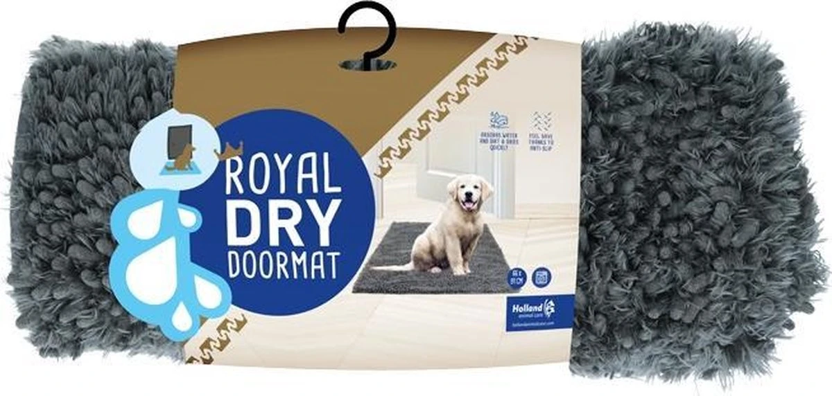 Royal Dry Deurmat Voor Huisdieren – Hondenmat Voor In De Auto – Ideale Zachte Ligplaats Voor Honden – 66x91 Cm (maat M) – Microfiber Chenille – Geschikt Voor Honden En Overige Huisdieren 3 Royal Dry Deurmat Voor Huisdieren – Hondenmat Voor In De Auto – Ideale Zachte Ligplaats Voor Honden – 66x91 Cm (maat M) – Microfiber Chenille – Geschikt Voor Honden En Overige Huisdieren - Afbeelding 3