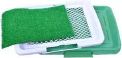 Hondentoilet Kunstgras - 3 Laags - 46 X 33 X 6cm - Puppy Pads - Zindelijkheidstraining Hond - Training Pads Puppy - Hondenmat -Hondenbenodigdheden Korting 1200x579