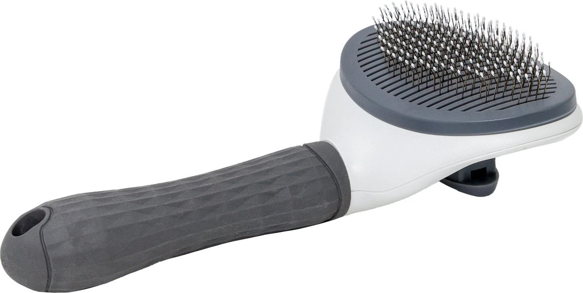 Lorell Pet Company Kattenborstel/Hondenborstel - Borstel Voor Langharig/kortharig -Hondenhaar En Kattenhaar Verwijderaar - Grijs 2 Lorell Pet Company Kattenborstel/Hondenborstel - Borstel Voor Langharig/kortharig -Hondenhaar En Kattenhaar Verwijderaar - Grijs - Afbeelding 2