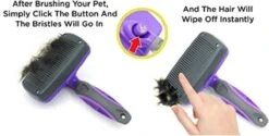 Buxibo Ondervacht Borstel Voor Hond En Kat - Kliksysteem Hondenborstel - Kattenkam - Hondenkam Voor Ondervacht - Klittenkam Voor Honden En Katten - Verwijderd Klitten -Hondenbenodigdheden Korting 1200x608